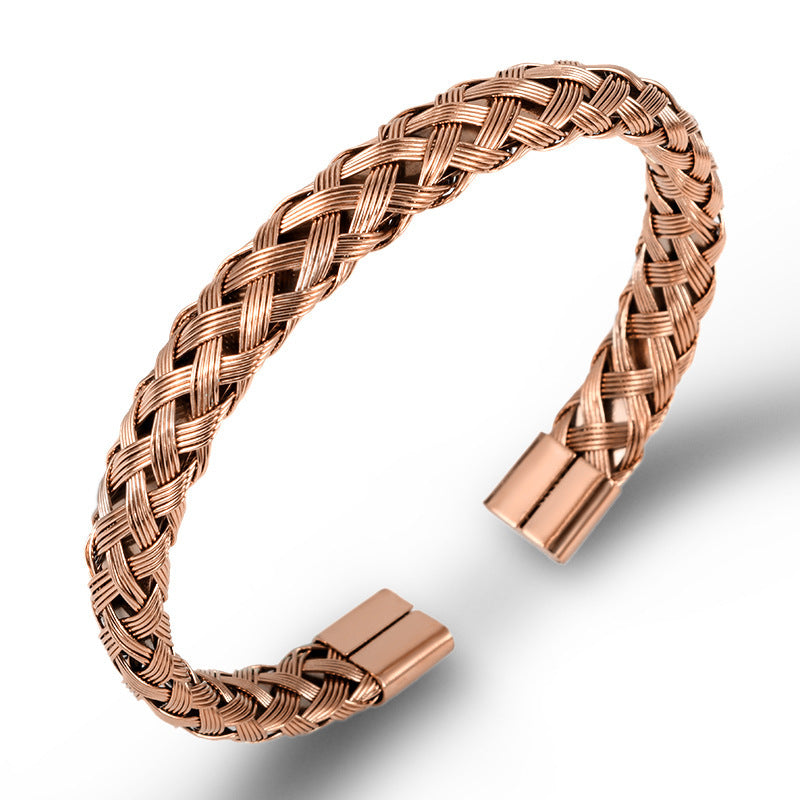 Braided Steel Bracelet