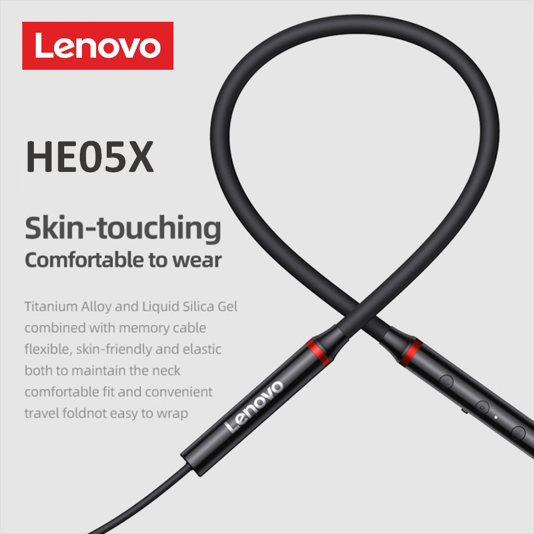 Lenovo HE05x Neckband Wireless